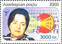 [The 80th Anniversary of the Birth of Zarifa Aliyeva, Ophthalmologist, 1923-1985, type RN]