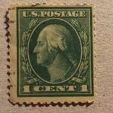 [George Washington - Rotary Press. Size: 19 x 22½mm, type DW154]