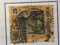 [Germania - Inscription "REICHSPOST", प्रकार J6]