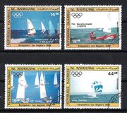 [Airmail - Gold Medal Winners of Sailing Competitions at the Olympic Games - Los Angeles, USA, Typ ZD]