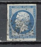 [Emperor Napoléon III - Inscription: "EMPIRE FRANC", प्रकार C4]