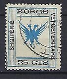 [Double-Headed Eagle - Inscription: "SHQIPËRIË KORÇË VETQEVERITARE", type C5]