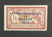 [Philatelist Congress in Bordeaux, тып AE]