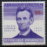 [The 100th Anniversary of the Death of Abraham Lincoln, 1809-1965, Typ AD2]