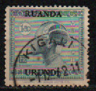 [Belgian Congo Postage Stamps Overprinted, típus D6]