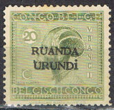 [Belgian Congo Postage Stamps Overprinted "RUANDA - URUNDI", type A3]