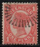 [Queen Victoria - Value in all Corners, प्रकार Q]