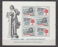[EUROPA Stamps - Great Discoveries made by Prince Albert I, typ CGD]