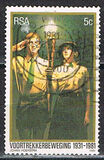 [The 50th Anniversary of Voortrekker Movement (Afrikaans Cultural Youth Organization), type SJ]