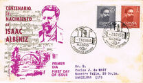 [The 100th Anniversary of the Birth of Isaac Albeniz, 1860-1909, Tipi AVC]