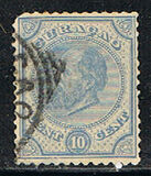 [King Wilhelm III - Large Perforation Holes, type A9]