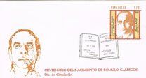 [The 100th Anniversary of the Birth of Romulo Gallegos, 1884-1969, tyyppi CIN]