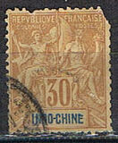 [Inscription: "INDO-CHINE" - Colored Paper, type C8]