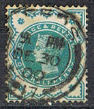 [Queen Victoria - New Colours, प्रकार AU1]