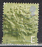 [Charlotte Brontë - Emissione regionale: Inghilterra -Un foro ellittico su ogni lato verticale / Carta: 1 banda al fosforo centrale / Autorità emittente: Royal Mail of Great Britain , Scrivi C]