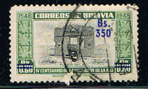 [Currency Revaluation - Founding of La Paz stamps of 1951 Surcharged, ประเภท FN2]