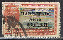 [Airmail - Issue of 1929 Overprinted "HABILITADO - AEREO - 1930-1931", type EW4]