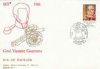 [The 100th Anniversary of the Death of Vicente Guerrero, 1783-1831, tip BIJ]