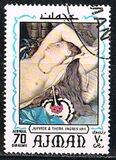 [Airmail - Paintings by Jean Auguste Dominique Ingres, 1780-1867, type XH]