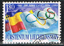 [The 275th Anniversary of the Kingdom of Liechtenstein & The 100th Anniversary of the International Olympic Committee, IOC, type ALV]