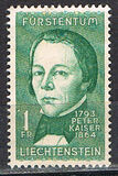[The 100th Anniversary of the Death of Peter Kaiser, type NO]
