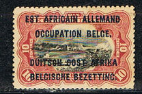[Belgian Congo Postage Stamps Overprinted, type A1]