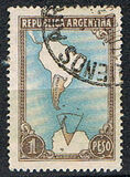 [Map -  South America and Antarctic, Tüüp LU]