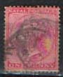 [Queen Victoria - Inscription: "NATAL POSTAGE", type N]