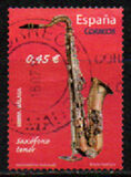 [Musical Instruments - Tenor Saxophone. Self Adhesive, type FQM]
