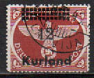 [Overprinted "Kurland", type B]