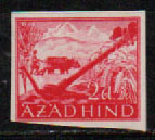 [Azad Hind Stamps - not issued, type B]