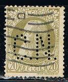 [King Leopold II. New issue, type AH]