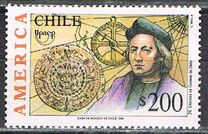 [The 500th Anniversary of Discovery of America by Columbus, type AVJ]