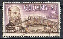 [Airmail - Completion of Colombia Atlantic Railway, type ACY1]