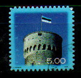 [Estonian National Flag - Self-Adhesive Stamp, タイプ MO]