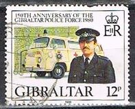 [The 150th Anniversary of the Gibraltar Police Force, type JV]