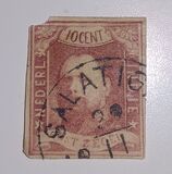 [King Wilhelm III - Yellowish Paper, type A]