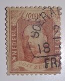 [King Wilhelm III - Yellowish Paper, type A1]