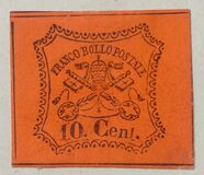 [Coat of Arms - Black Print on Colored Glazed Paper, 類型 O]