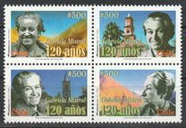 [The 120th Anniversary of the Birth of Gabriela Mistral, 1889-1957, タイプ CBL]