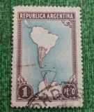 [Map -  South America and Antarctic, тип LU]