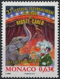 [The 37th Monte-Carlo International Circus Festival, type DPY]