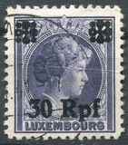 [Luxembourg Postage Stamps Surcharged, type B10]