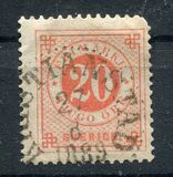 [Numerals in Circle - Blue Coach Horn on Back, type F21]
