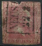 [King Friedrich Wilhelm IV. Smooth Background, Typhographed, प्रकार B]