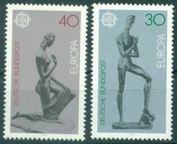 [EUROPA Stamps - Sculptures, प्रकार VW]