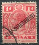 [Overprinted - SELF GOVERNMENT, වර්ගය R3]