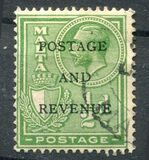 [King George V and Coat of Arms Stamps of 1926-1927 Overprinted "POSTAGE AND REVENUE", Tip X22]