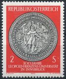 [The 300th Anniversary of Leopold Franzens University in Innsbruck, type AGL]