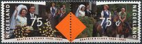 [Queen Beatrix and Prince Claus´s Silver Wedding, type AKB]